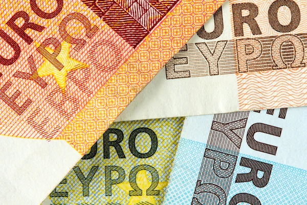 Hintergrund von Euro-Währung — Stockfoto