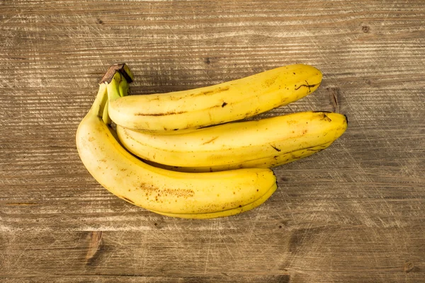 バナナの束の上から見る — ストック写真
