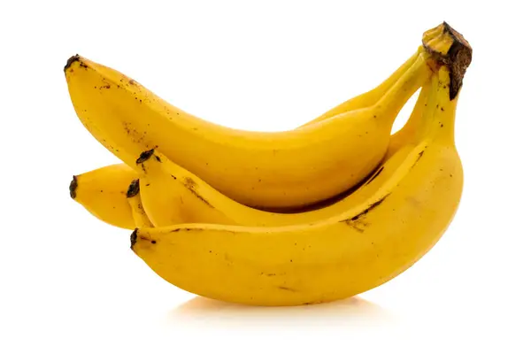 Mogna Gula Bananer Som Stor Källa Till Magnesium Vitamin Och — Stockfoto