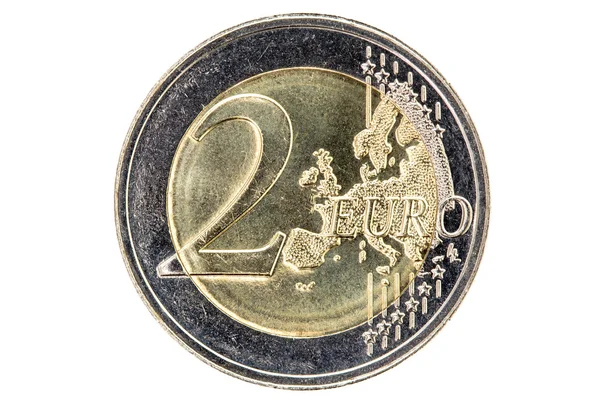 Monety 2 euro — Zdjęcie stockowe