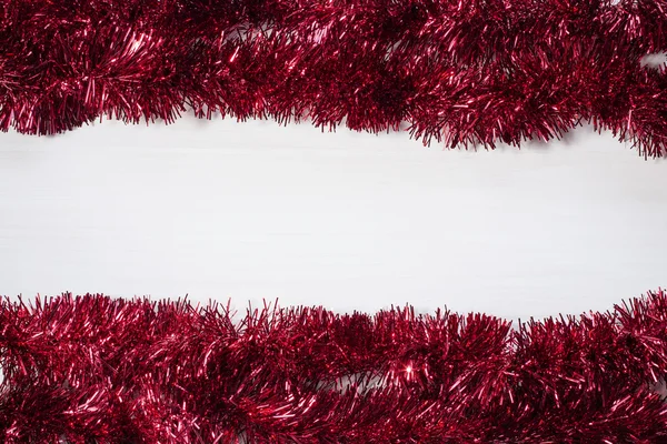 Vánoční rám z kejklířů — Stock fotografie