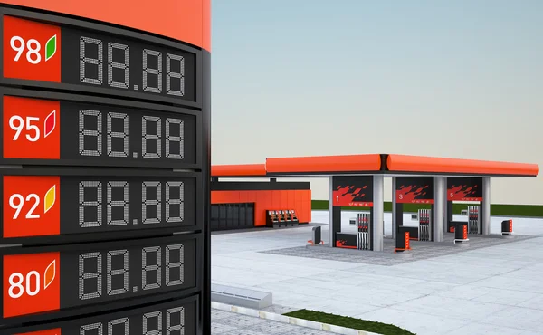  gaz benzin istasyonu