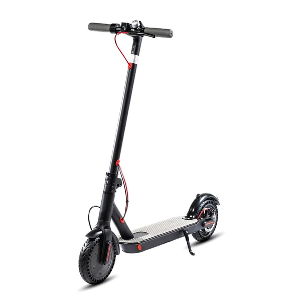 Scooter Eléctrico Plegable Color Negro Imágenes De Stock Sin Royalties Gratis