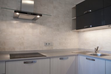 Modern mutfak oda iç