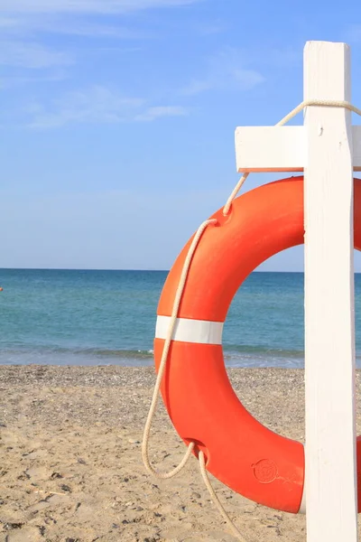 Spiaggia Sabbia Riva Mare — Foto Stock