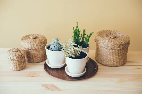 Aconchegante decoração de casa vintage — Fotografia de Stock