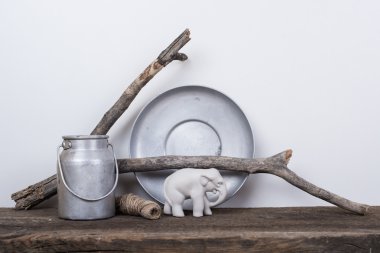 İskandinav tarzı ev dekorasyonu ile doğal ahşap