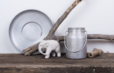 İskandinav tarzı ev dekorasyonu ile doğal ahşap