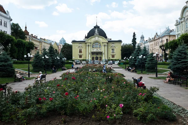 Вулиці та архітектури старого міста — стокове фото