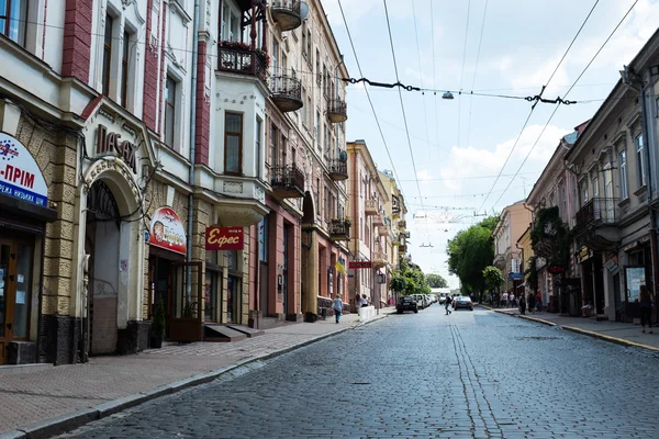 Las calles y la arquitectura del casco antiguo — Foto de Stock