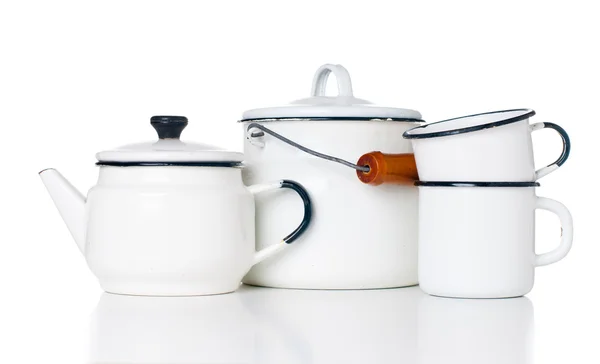 Home vintage kitchenware — Stock Photo, Image