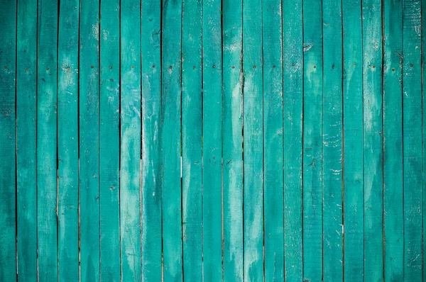 Green wooden planks — Stock Photo, Image