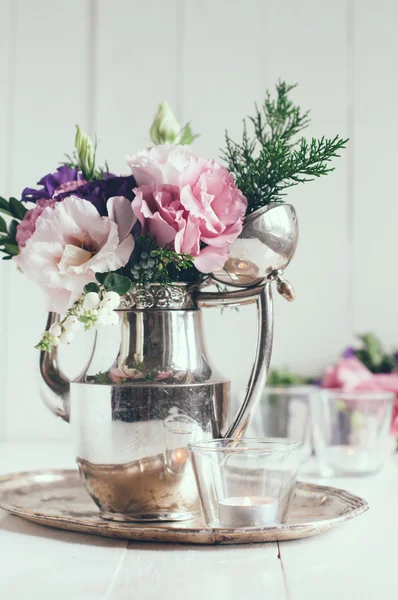 Elegante decoração floral — Fotografia de Stock