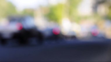 Arabanın ışıkları bokeh