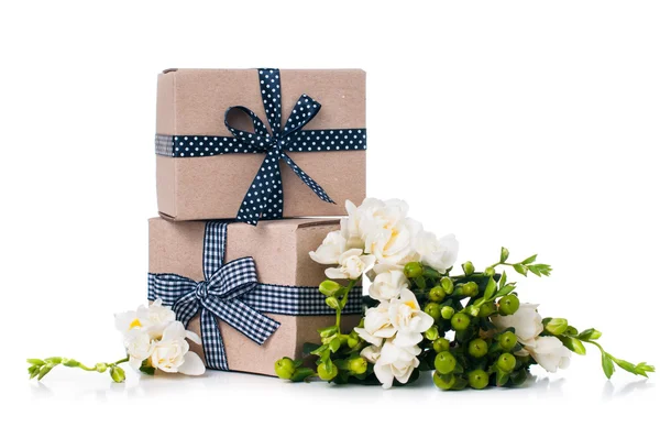 Two handmade boxes — Stock Photo, Image