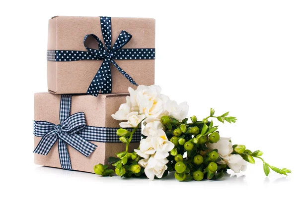 Two handmade boxes — Stock Photo, Image