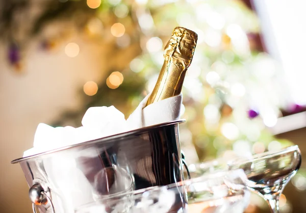 Chlazené šampaňské — Stock fotografie
