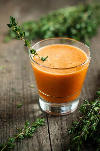 Pumpkin and carrot fresh — Stock Photo, Image