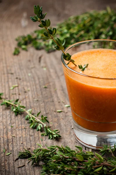 Pumpkin and carrot fresh — Stock Photo, Image