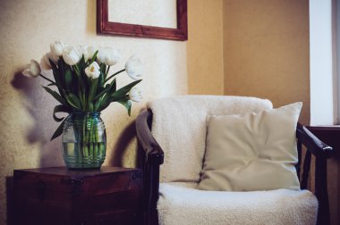 Ev iç, vintage sandalye