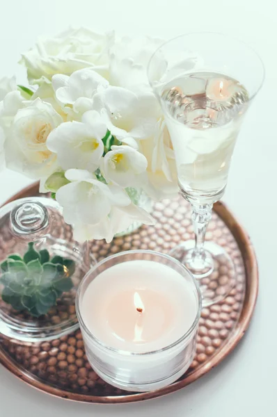 Decoração da casa de casamento — Fotografia de Stock