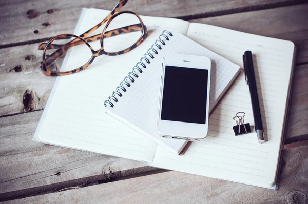 Hipster home office — Stock Photo, Image