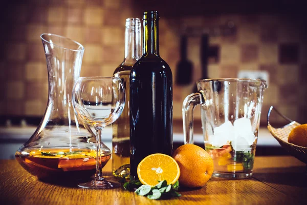 Jar sangria — Stockfoto