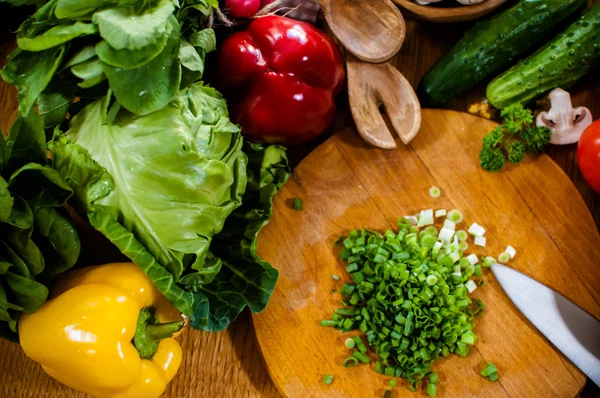 Homemade food preparation — Stock Photo, Image