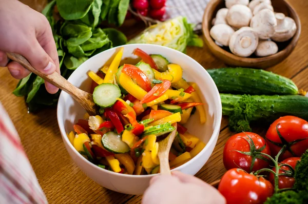 Salada de legumes — Fotografia de Stock