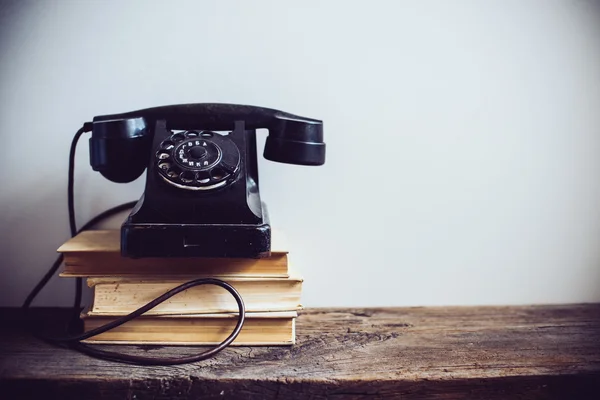 Vintage döner telefon — Stok fotoğraf