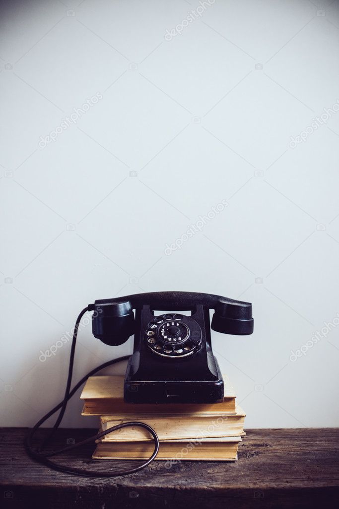 vintage rotary phone