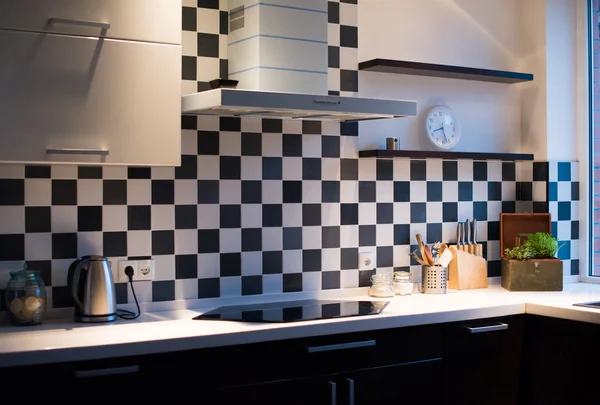 Interior of a modern kitchen — Stock Photo, Image