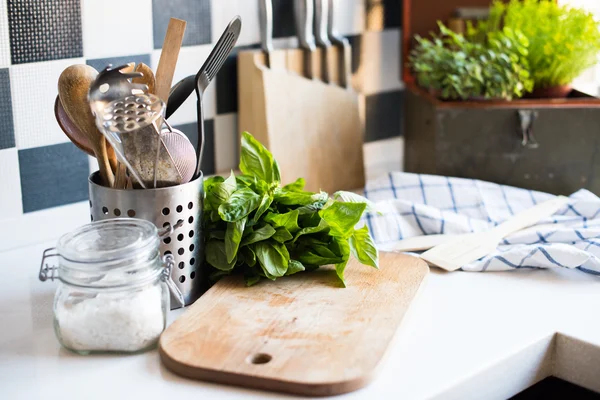 Huis keuken leveringen — Stockfoto