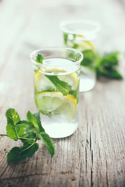 Osvěžující letní detoxikační nápoj — Stock fotografie