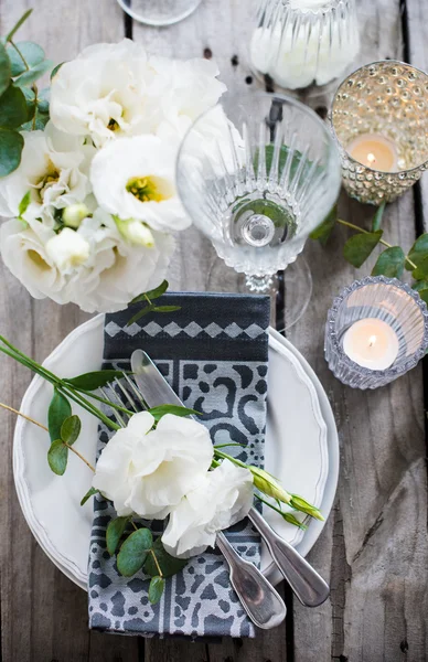 Decoración de mesa de boda verano —  Fotos de Stock