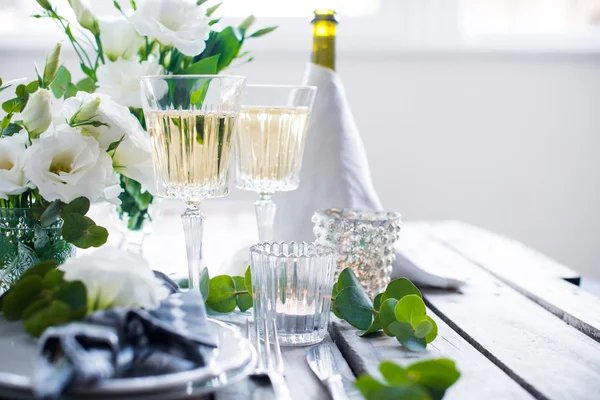 Yaz düğün masa dekor — Stok fotoğraf