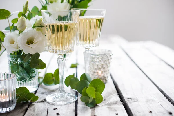 Decoração de mesa de casamento de verão — Fotografia de Stock