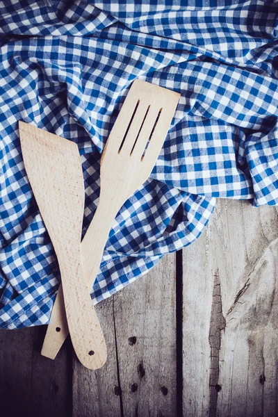 Wooden spatulas — Stock Photo, Image