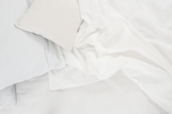 Witte linnen doek — Stockfoto