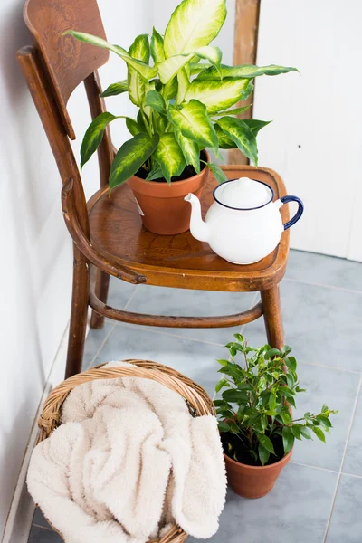 Decoração para varanda de verão — Fotografia de Stock