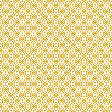 sarı ve beyaz soyut geometrik dikişsiz model arka plan, kumaş ve duvar kağıdı tasarımı için tekrarlanabilir motif, aynalı illüstrasyon
