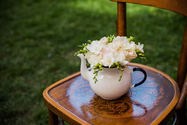 Summer wedding party decor — Stock Photo, Image