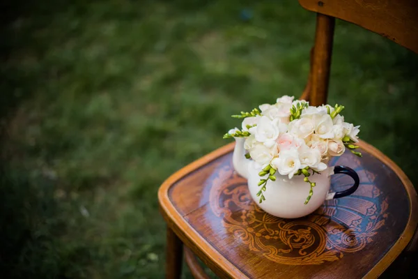 Zomer bruiloft partij decor — Stockfoto