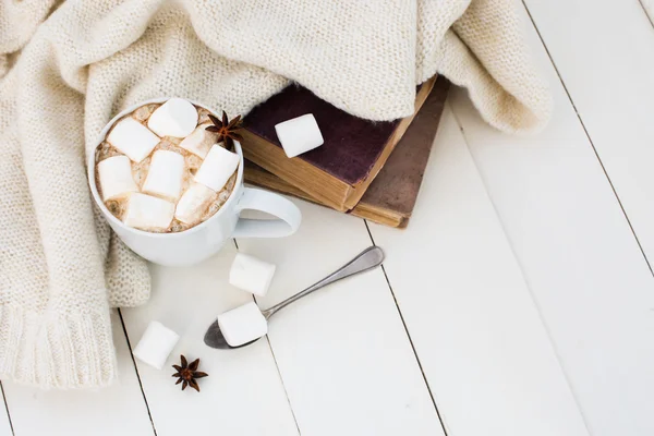 Cozy winter home background — Stock Photo, Image