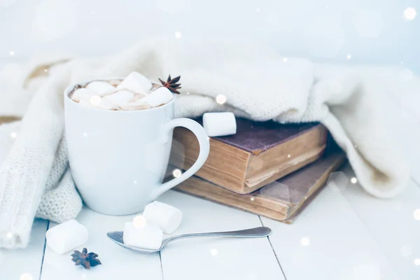 Cozy winter home background — Stock Photo, Image