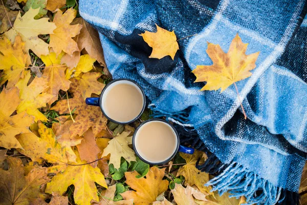 coffee and plaid