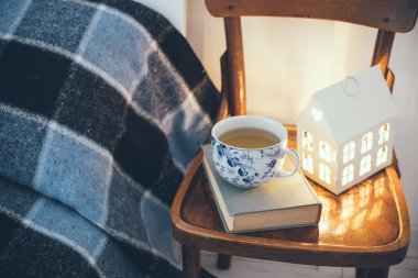 Yatak odasının içini kapatın.