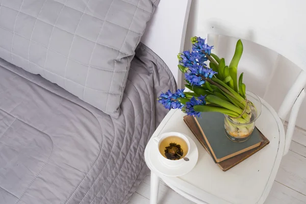 Bedroom interior closeup — Stock Photo, Image