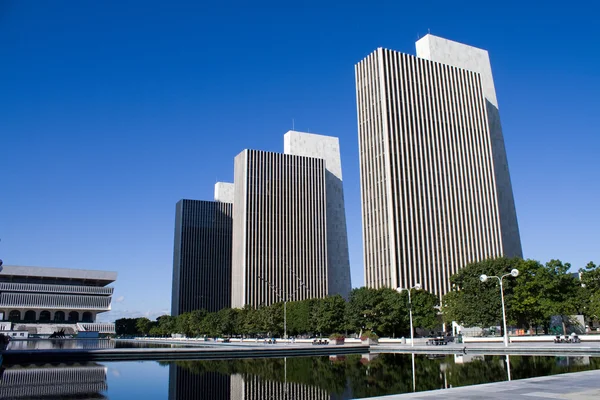 Империя State Plaza Albany Нью-Йорк — стоковое фото