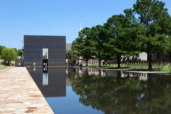 Ulusal Anıtı Oklahoma City bombalama — Stok fotoğraf